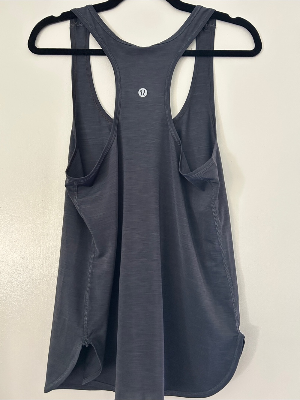 lululemon athletica Charcoal Gray Racerback Tank
